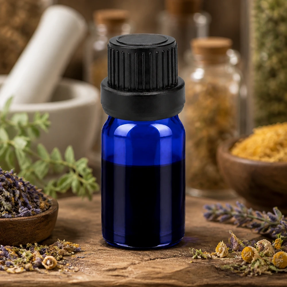 Laborqualität 5ml Glasflasche 11mm SV schwarz OV für präzise Dosierung von Wirkstoffen