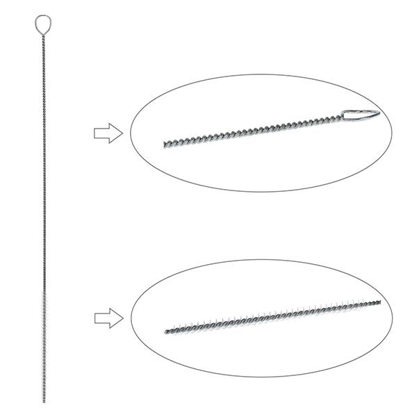 Reinigungsbürstchen rund Grösse S mit Öse ø4mm Reinigungsbürstchen rund Grösse S mit Öse ø4mm