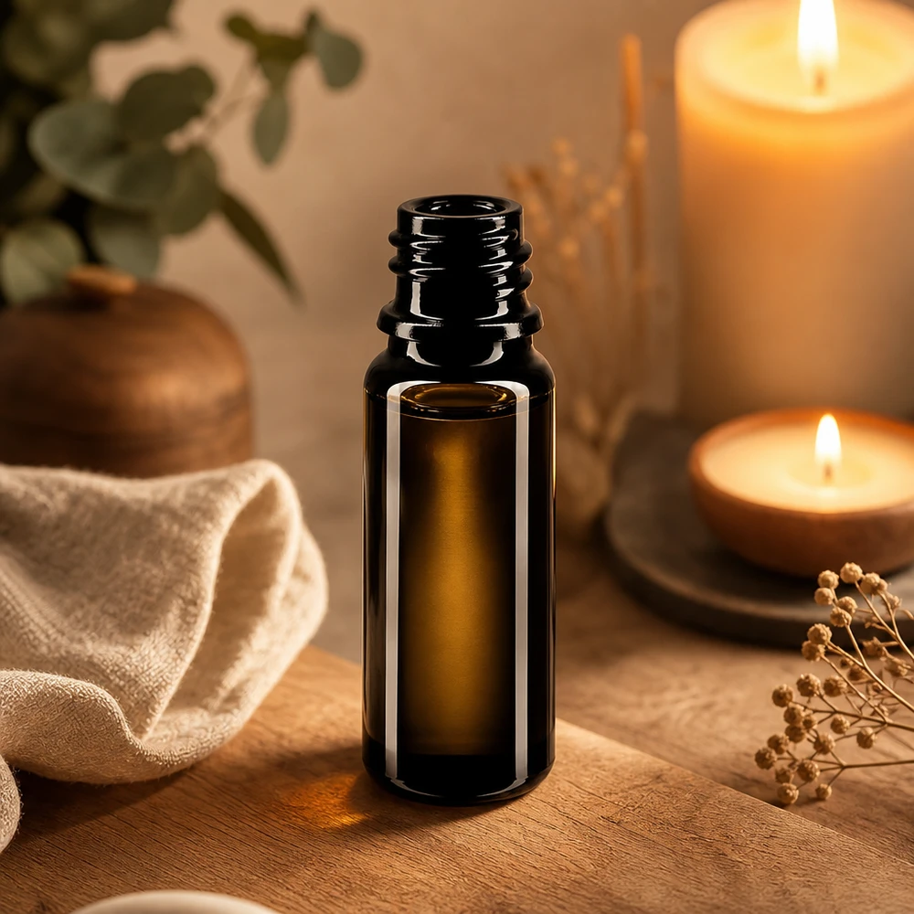 Robuste 10ml Mironglas Flasche DIN 18 für professionelle Kosmetik und Wellness