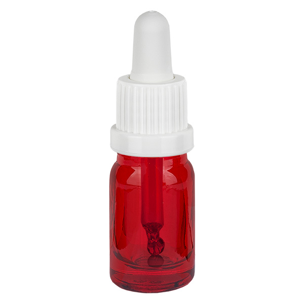 5ml Pipettenflasche weiß Originalitätsverschluss RedLine UT18/5