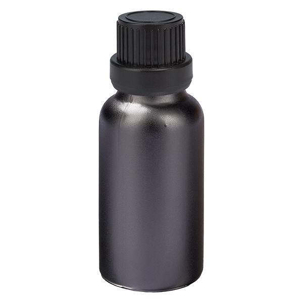 20ml Flasche 11mm Schraubverschluss schwarz Standard BlackLine UT18/20 20ml Flasche 11mm Schraubverschluss schwarz Standard BlackLine UT18/20