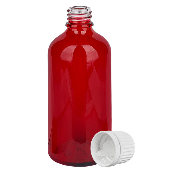 100ml Tropfflasche 0.7mm weiß Originalitätsverschluss RedLine UT18/100