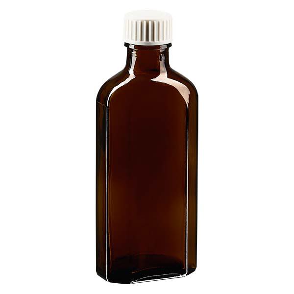 100 ml Meplat braun Schraubverschluss mit PE-Schaumeinlage 100 ml Meplat braun Schraubverschluss mit PE-Schaumeinlage