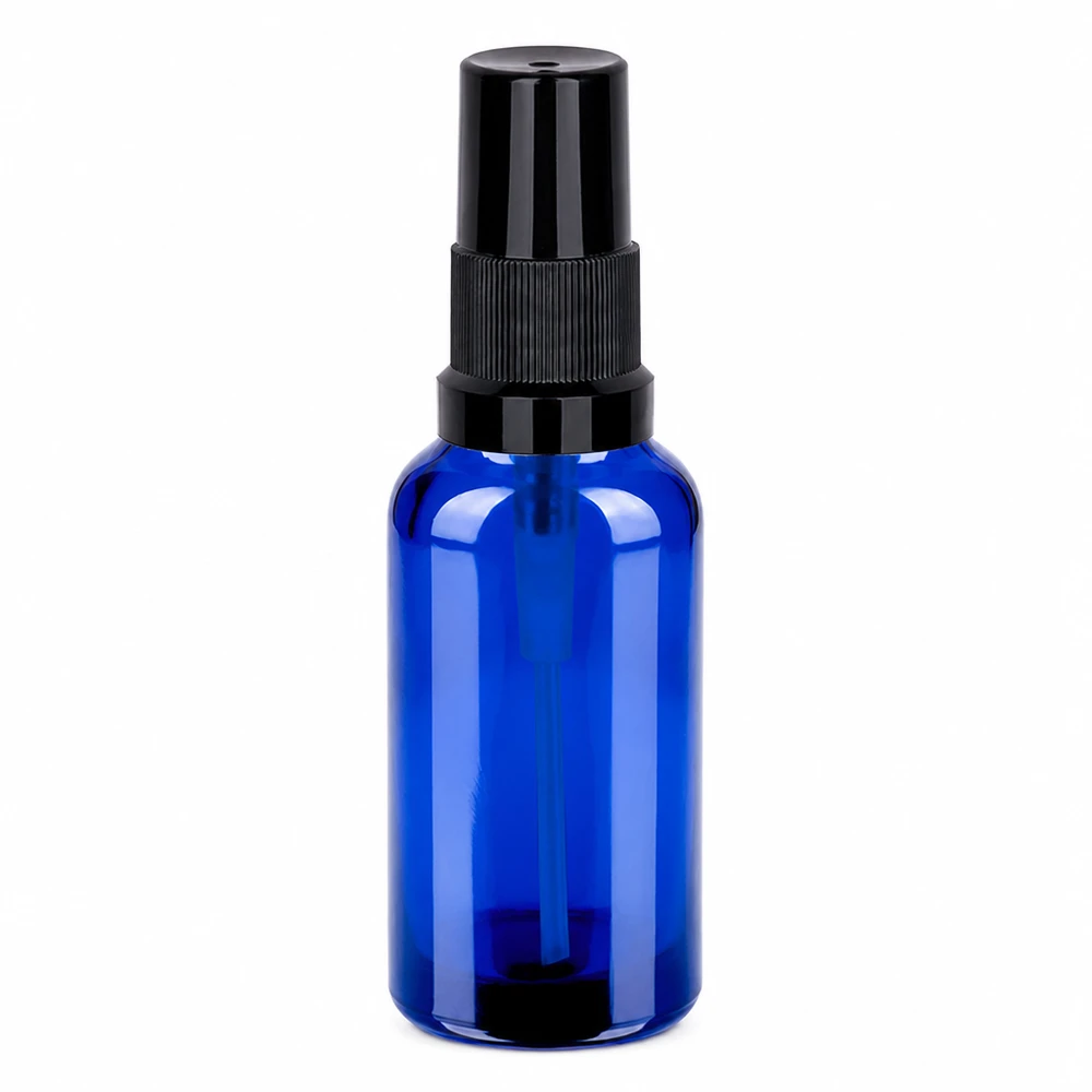 30ml Pumpflasche BlueLine für DIY Kosmetik und natürliche Sprays