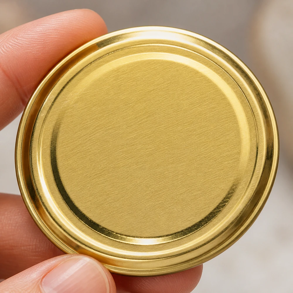 70mm BioSeal Deckel gold (TO70) UNiTWIST UNiTWIST TO70 gold glänzender Verschlussdeckel für Konservengläser BPA-NI BioSeal unitemp