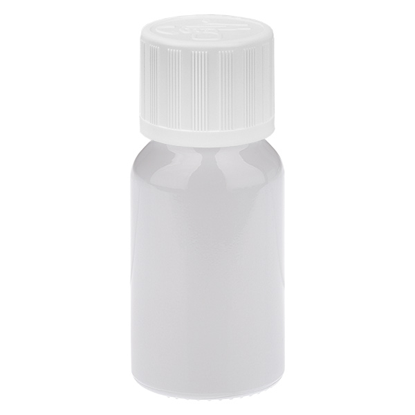 10ml Tropfflasche 1.2mm weiß Standardverschluss Kindersicherung WhiteLine UT18/10 10ml Tropfflasche 1.2mm weiß Standardverschluss Kindersicherung WhiteLine UT18/10