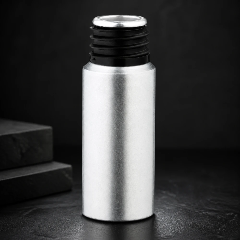 Professionelle 20ml gebeizte Aluflasche mit versiegeltem Verschlusssystem