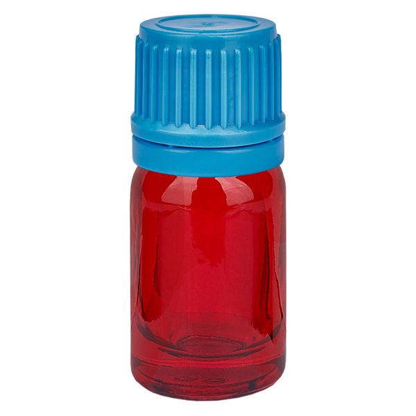 5ml Flasche 11mm Schraubverschluss blau Originalitätsverschluss RedLine UT18/5