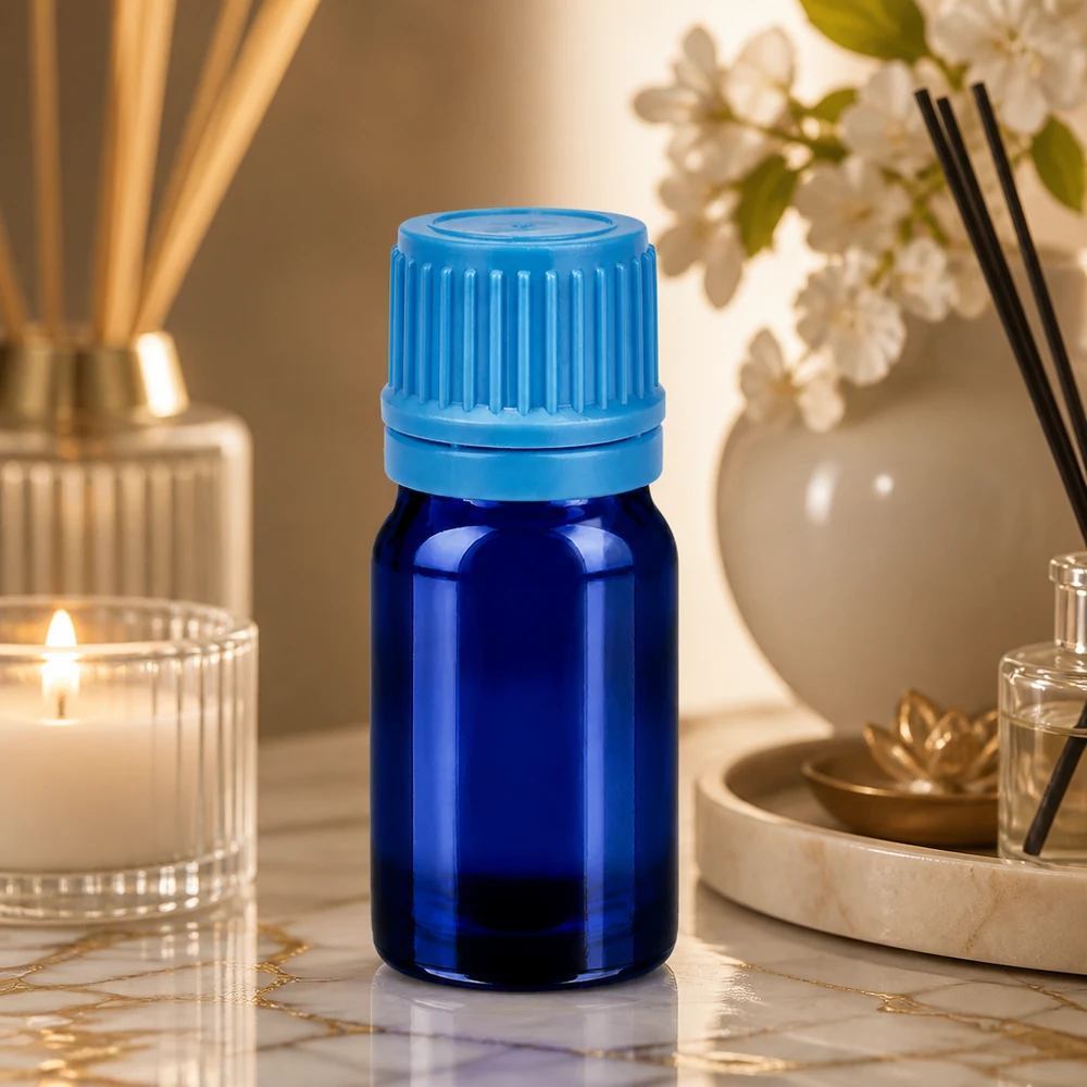 Vielseitige 5ml Mehrzweckflasche aus robustem Glas für Kosmetik Pharmazie und Chemie