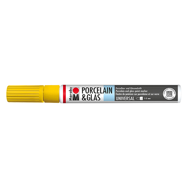 Malstift Sonnengelb 1-2mm für Glas/Porzellan (220)