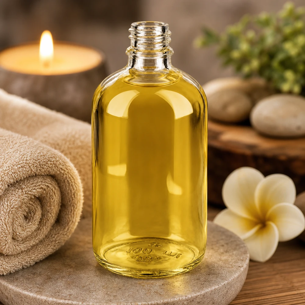 ApoGlas 100ml Flasche mit DIN Gewinde kompatibel zu Standard Verschlüssen und Dosieraufsätzen