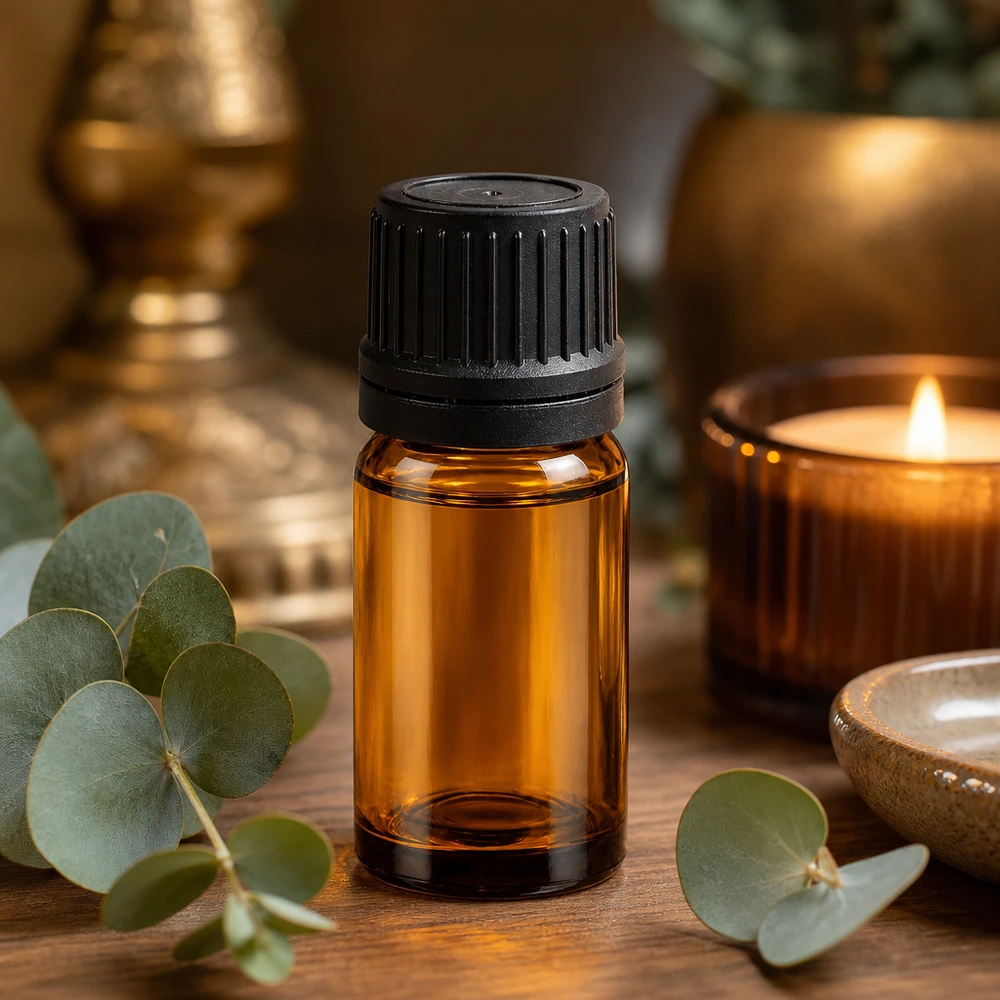 Professionelle 10ml Glasflasche mit schwarzem Tropfverschluss für Labor und Apotheke