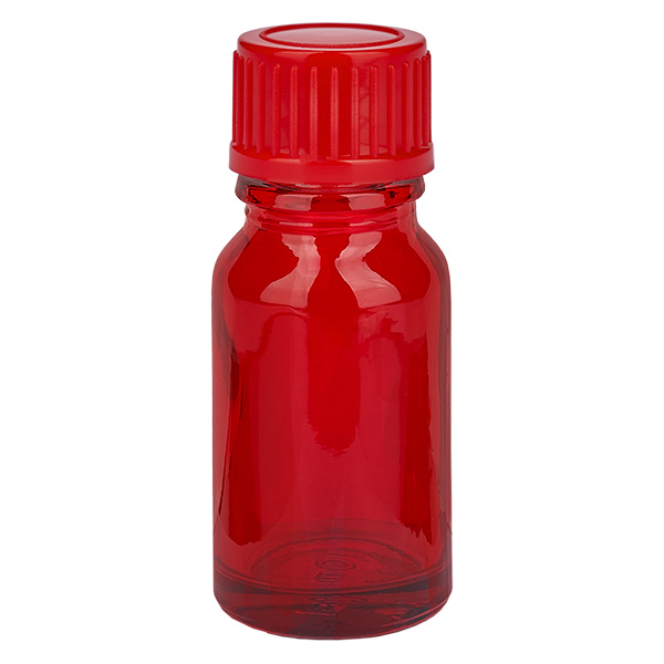 10ml Flasche 11mm Schraubverschluss rot Standard RedLine UT18/10