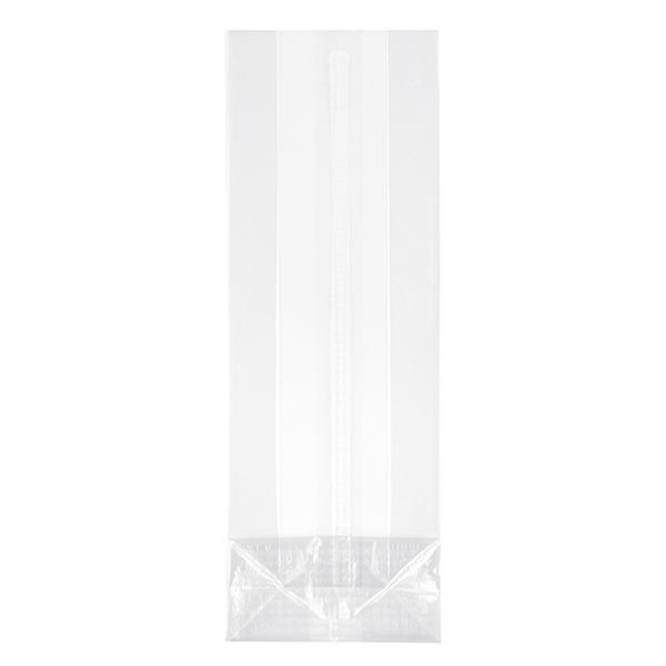 Bodenbeutel mit Siegelnaht (100er Pack) 55x180mm/40µm Bodenbeutel mit Siegelnaht (100er Pack) 55x180mm/40µm