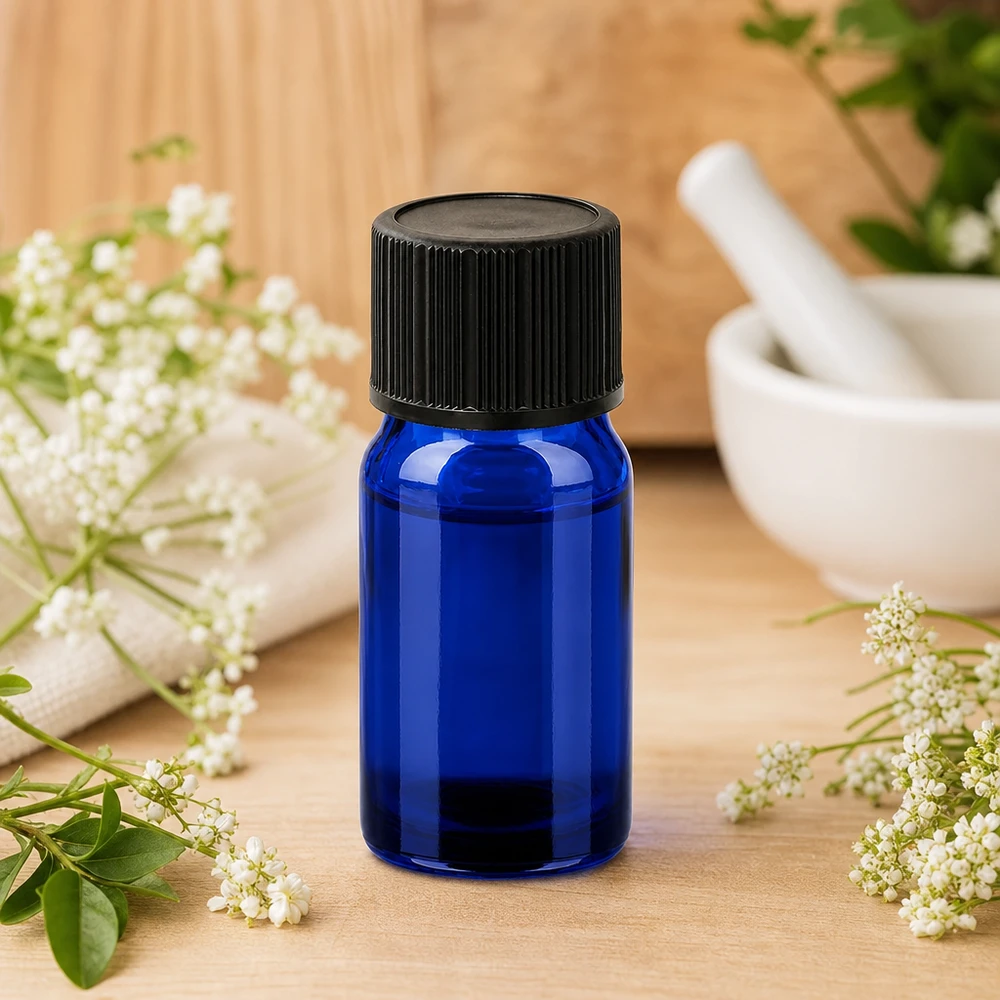 5ml Tropfflasche 1mm schwarz Standardverschluss BlueLine UT18/5 Lichtgeschützte blaue 5ml Tropfflasche mit ergonomischem Design für einfache Handhabung