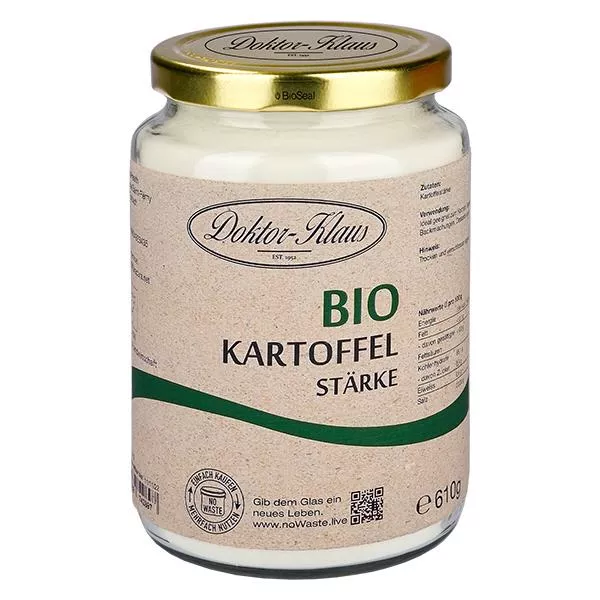 Kartoffelstärke Bio 610g Doktor-Klaus noWaste Kartoffelstärke Bio 610g Doktor-Klaus noWaste