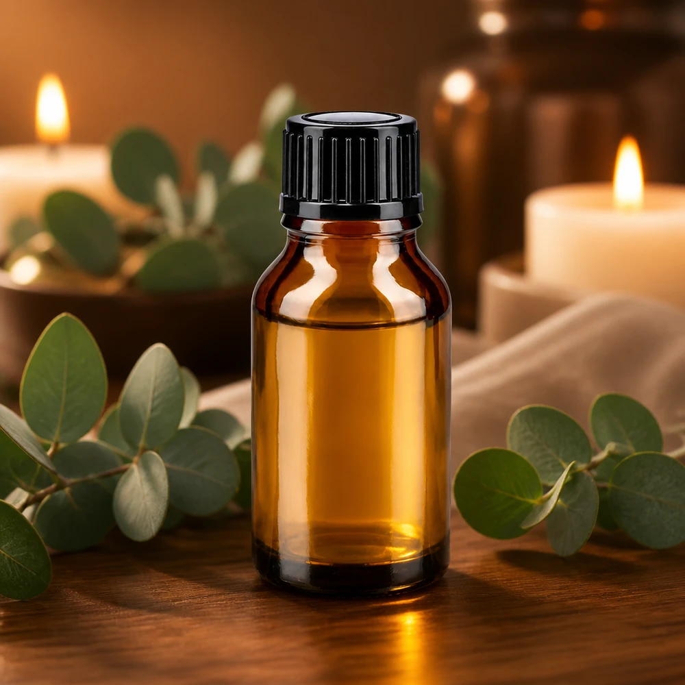 Kompakte Braunglasflasche 15ml mit Schraubverschluss ideal für Kosmetik und Öle