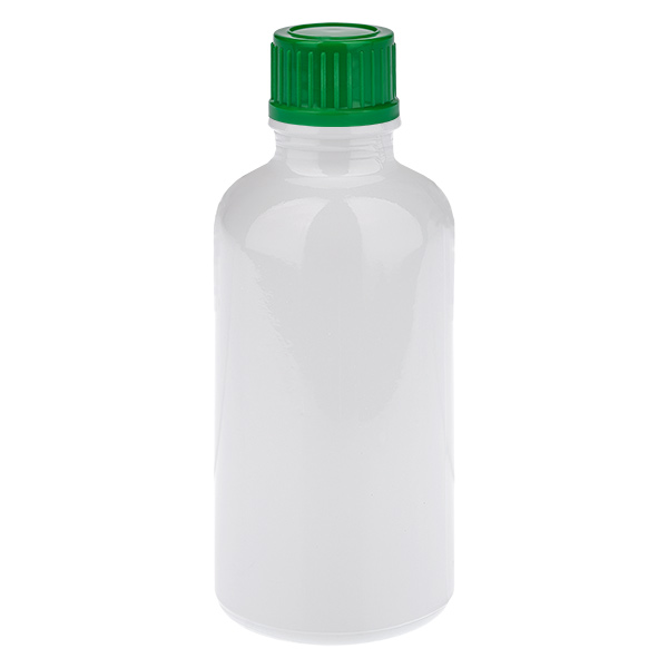 50ml Flasche 11mm Schraubverschluss grün Standard WhiteLine UT18/50 50ml Flasche 11mm Schraubverschluss grün Standard WhiteLine UT18/50