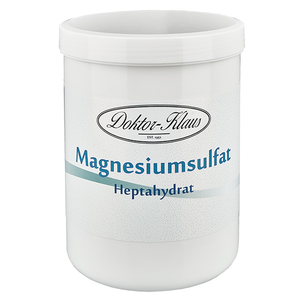 Magnesiumsulfat (7-hydrat) 1kg Doktor-Klaus Magnesiumsulfat (7-hydrat) 1kg Doktor-Klaus