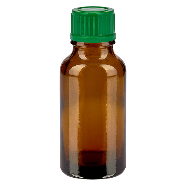 20ml Flasche 11mm Schraubverschluss grün Standard BrownLine UT18/20 20ml Flasche 11mm Schraubverschluss grün Standard BrownLine UT18/20
