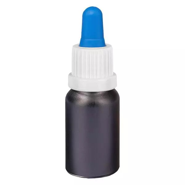 10ml Pipettenflasche weiß/blau Originalitätsverschluss BlackLine UT18/10 10ml Pipettenflasche weiß/blau Originalitätsverschluss BlackLine UT18/10