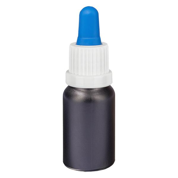 10ml Pipettenflasche weiß/blau Originalitätsverschluss BlackLine UT18/10 10ml Pipettenflasche weiß/blau Originalitätsverschluss BlackLine UT18/10
