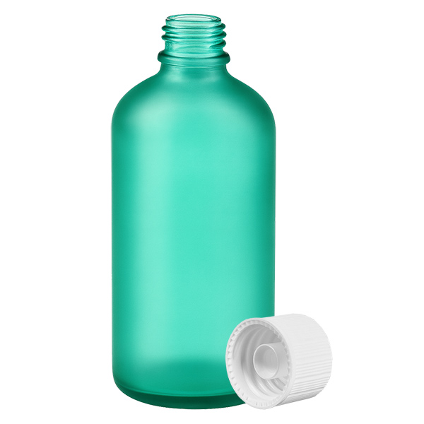 100ml Flasche 11mm Schraubverschluss weiß Standard GreenLine UT18/100 100ml Flasche 11mm Schraubverschluss weiß Standard GreenLine UT18/100