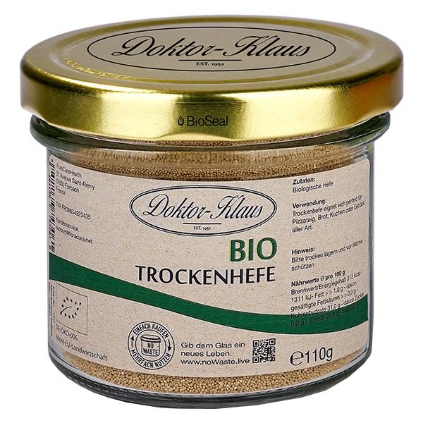 Trockenhefe Bio 110g Doktor-Klaus noWaste