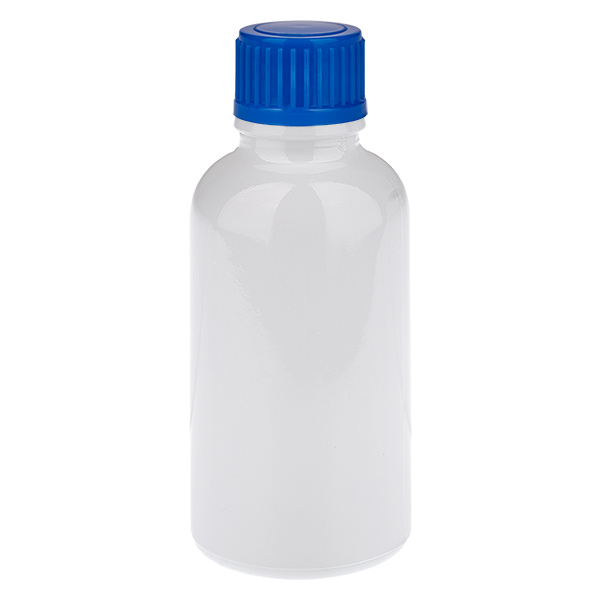 30ml Flasche 11mm Schraubverschluss blau Standard WhiteLine UT18/30 30ml Flasche 11mm Schraubverschluss blau Standard WhiteLine UT18/30