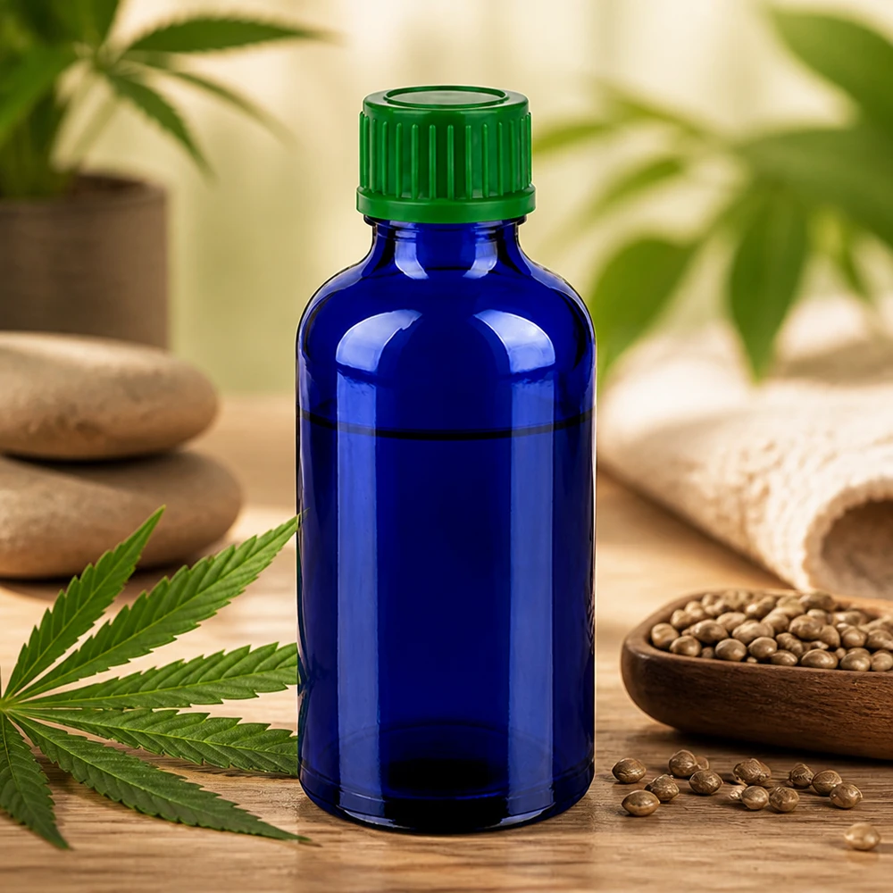 50ml Flasche 11mm Schraubverschluss grün Standard BlueLine UT18/50 Laborqualität 50ml Glasflasche mit chemiebeständigem Material und grünem Sicherheitsverschluss