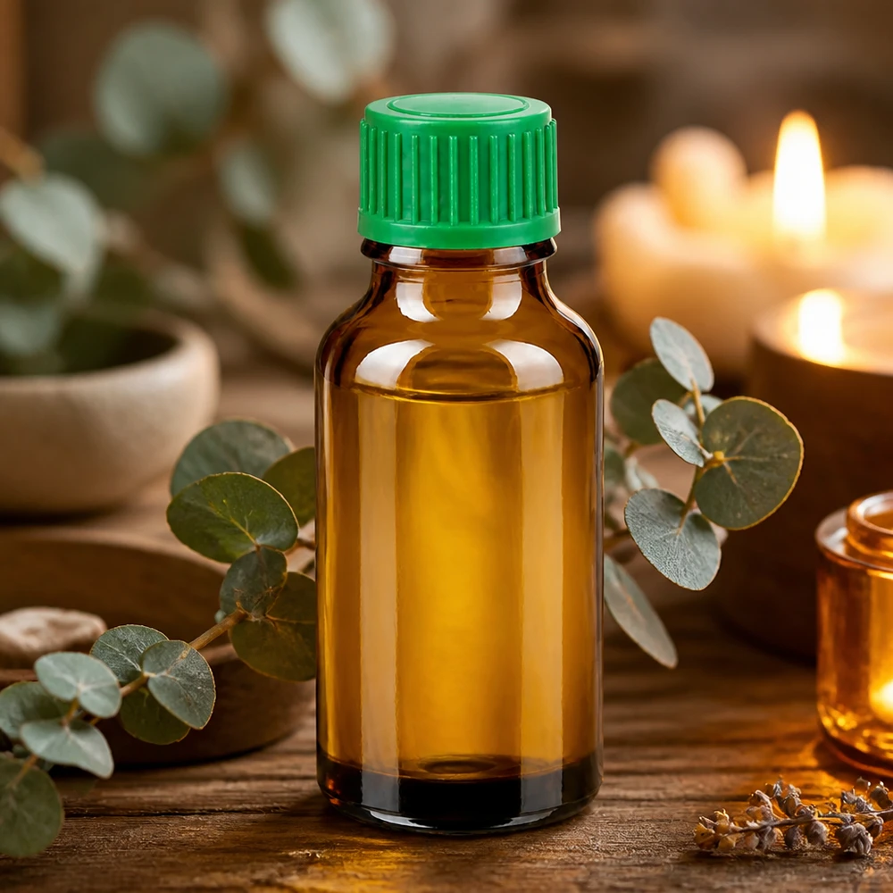 Apothekerflasche 20ml braun mit grünem Tropfverschluss für Tinkturen und Essenzen