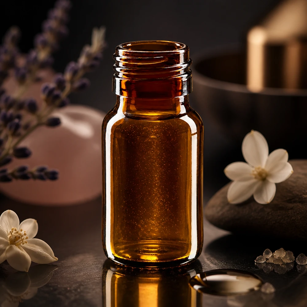 30ml Medizinflasche braun, ohne Verschluss PP28 ApoGlas Robuste braune Glasflasche 30ml mit weiter PP28 Öffnung für einfache Befüllung