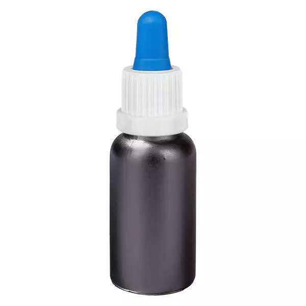 20ml Pipettenflasche weiß/blau Originalitätsverschluss BlackLine UT18/20