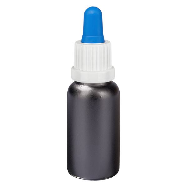 20ml Pipettenflasche weiß/blau Originalitätsverschluss BlackLine UT18/20 20ml Pipettenflasche weiß/blau Originalitätsverschluss BlackLine UT18/20