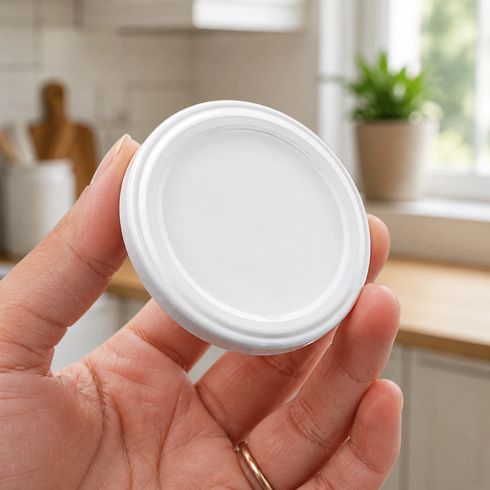 63mm BioSeal Deckel weiß (TO63) UNiTWIST UNiTWIST TO63 weiss BioSeal Einmachdeckel handliche Größe für Marmeladengläser geeignet