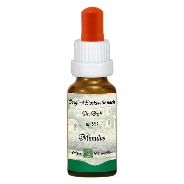 20 Mimulus, 20ml Stockbottle, MirianaPet 20 Mimulus, 20ml Stockbottle, MirianaPet