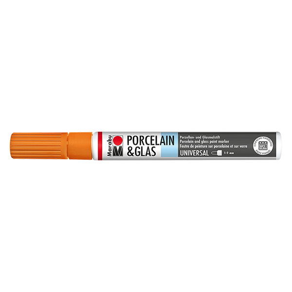 Malstift Mandarine 1-2mm für Glas/Porzellan (225)