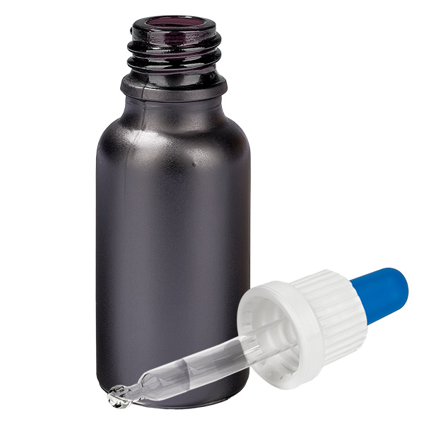 20ml Pipettenflasche weiß/blau Originalitätsverschluss BlackLine UT18/20