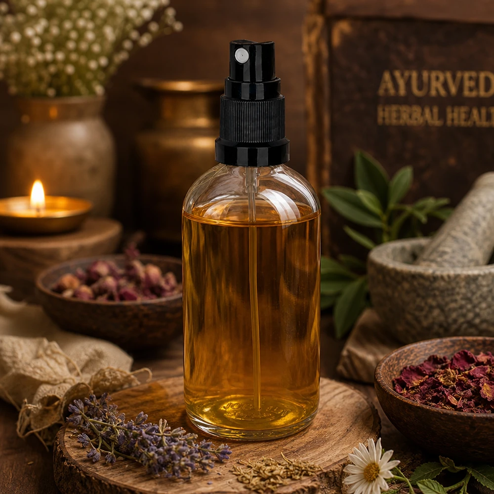 100ml Klarglas-Sprühflasche schwarzer Pumpkopf UT18 für Kräuterextrakte und Körperöle