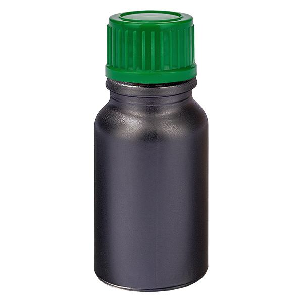 10ml Flasche 11mm Schraubverschluss grün Standard BlackLine UT18/10 10ml Flasche 11mm Schraubverschluss grün Standard BlackLine UT18/10