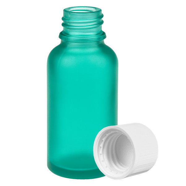 30ml Flasche 11mm Schraubverschluss weiß Standard Kindersicherung GreenLine UT18/30 30ml Flasche 11mm Schraubverschluss weiß Standard Kindersicherung GreenLine UT18/30