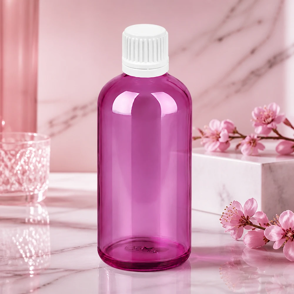 Handliche 100ml Tropfflasche mit 0.7mm Nadel ideal für DIY Kosmetik und Mischungen zu Hause