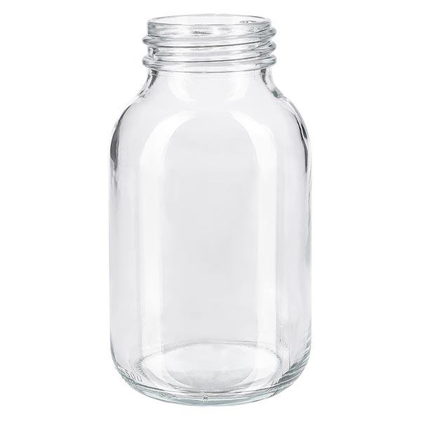 500ml Weithalsflasche Klarglas