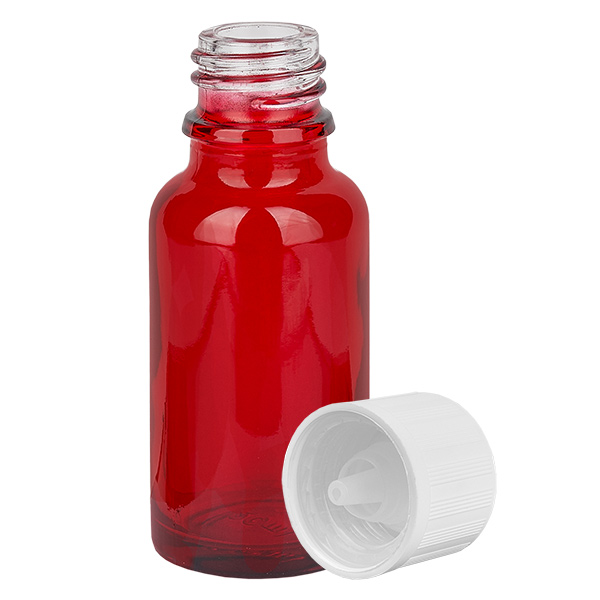 20ml Tropfflasche 1.2mm weiß Standardverschluss Kindersicherung RedL. UT18/20 20ml Tropfflasche 1.2mm weiß Standardverschluss Kindersicherung RedL. UT18/20