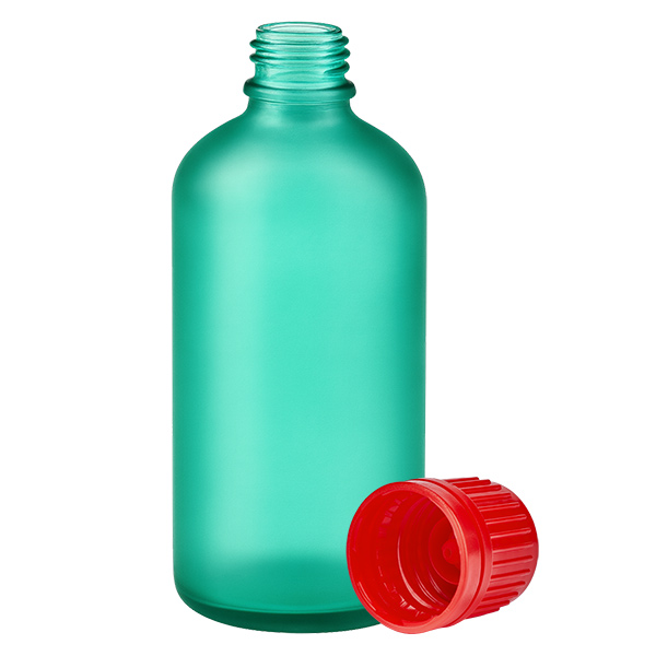 100ml Flasche 11mm Schraubverschluss rot Originalitätsverschluss GreenLine UT18/100 100ml Flasche 11mm Schraubverschluss rot Originalitätsverschluss GreenLine UT18/100
