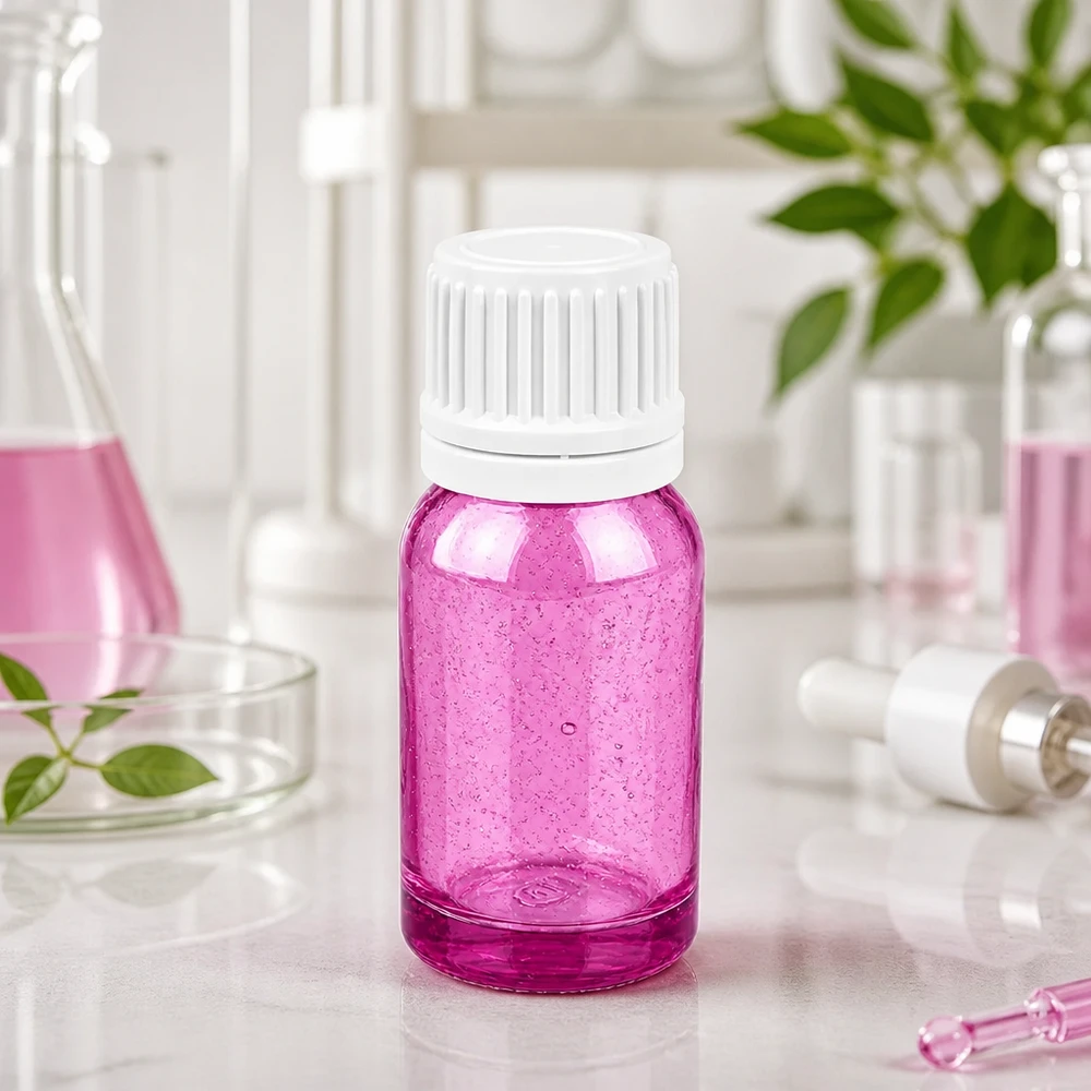 10ml Flasche 11mm Schraubverschluss weiss Originalität Schraubverschlusserschluss PurpleLine UT18/10 Robuste 10ml violette Glasflasche mit auslaufsicherem weißem Schraubverschluss für den täglichen Gebrauch