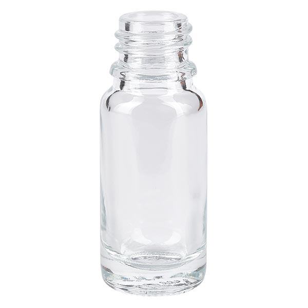 Klarglas Flasche 10ml DIN 18