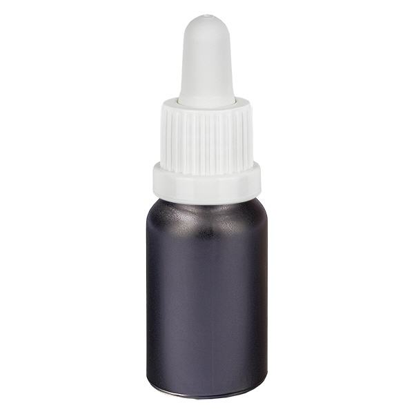 10ml Pipettenflasche weiß Originalitätsverschluss BlackLine UT18/10 10ml Pipettenflasche weiß Originalitätsverschluss BlackLine UT18/10