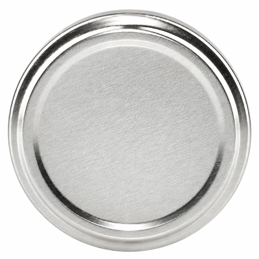 82mm BasicSeal Deckel silber (TO82) UNiTWIST BasicSeal Schraubdeckel TO82 silber 82mm Durchmesser aus Stahl für Vorratsgläser