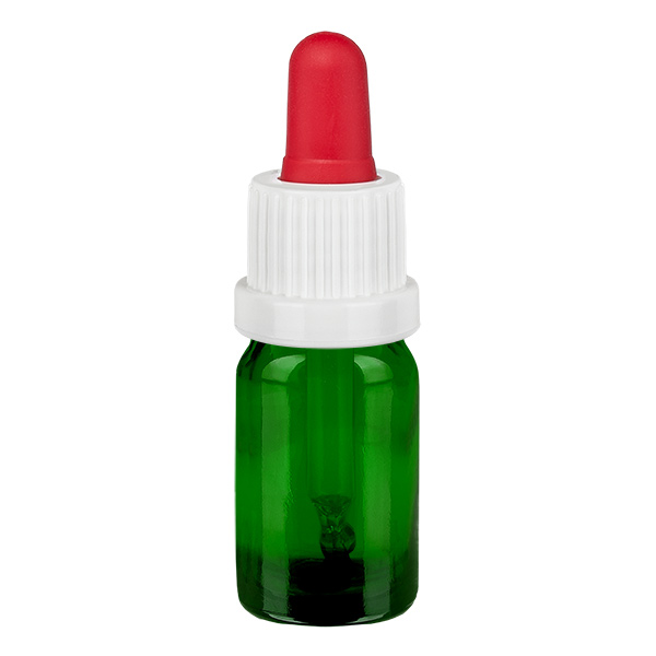 5ml Pipettenflasche weiß/rot Originalitätsverschluss GreenLine UT18/5